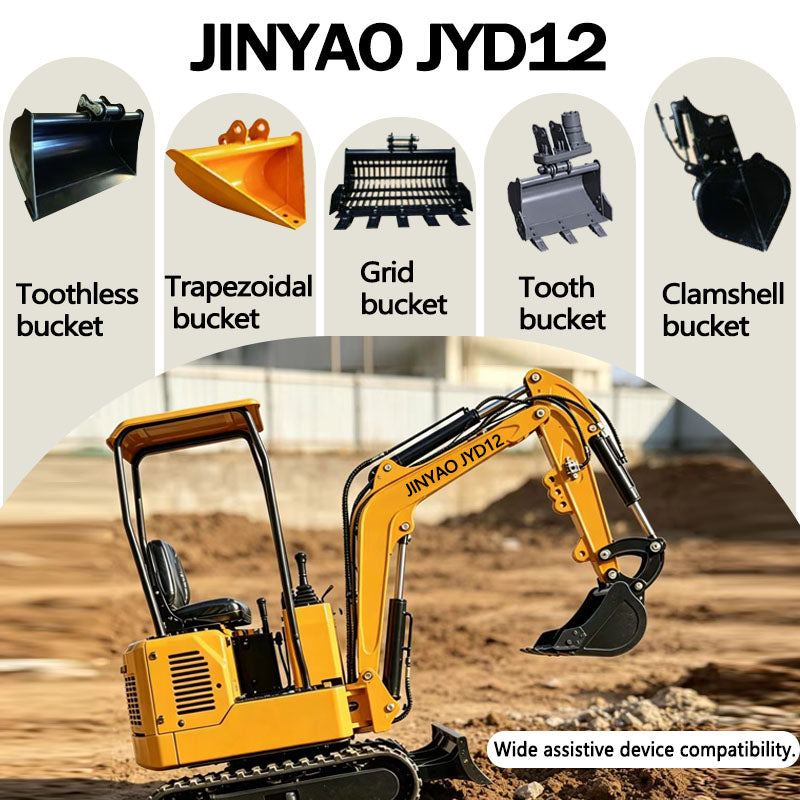 JINYAO JYD12 12HP Gas Mini Excavator with Briggs & Stratton Engine