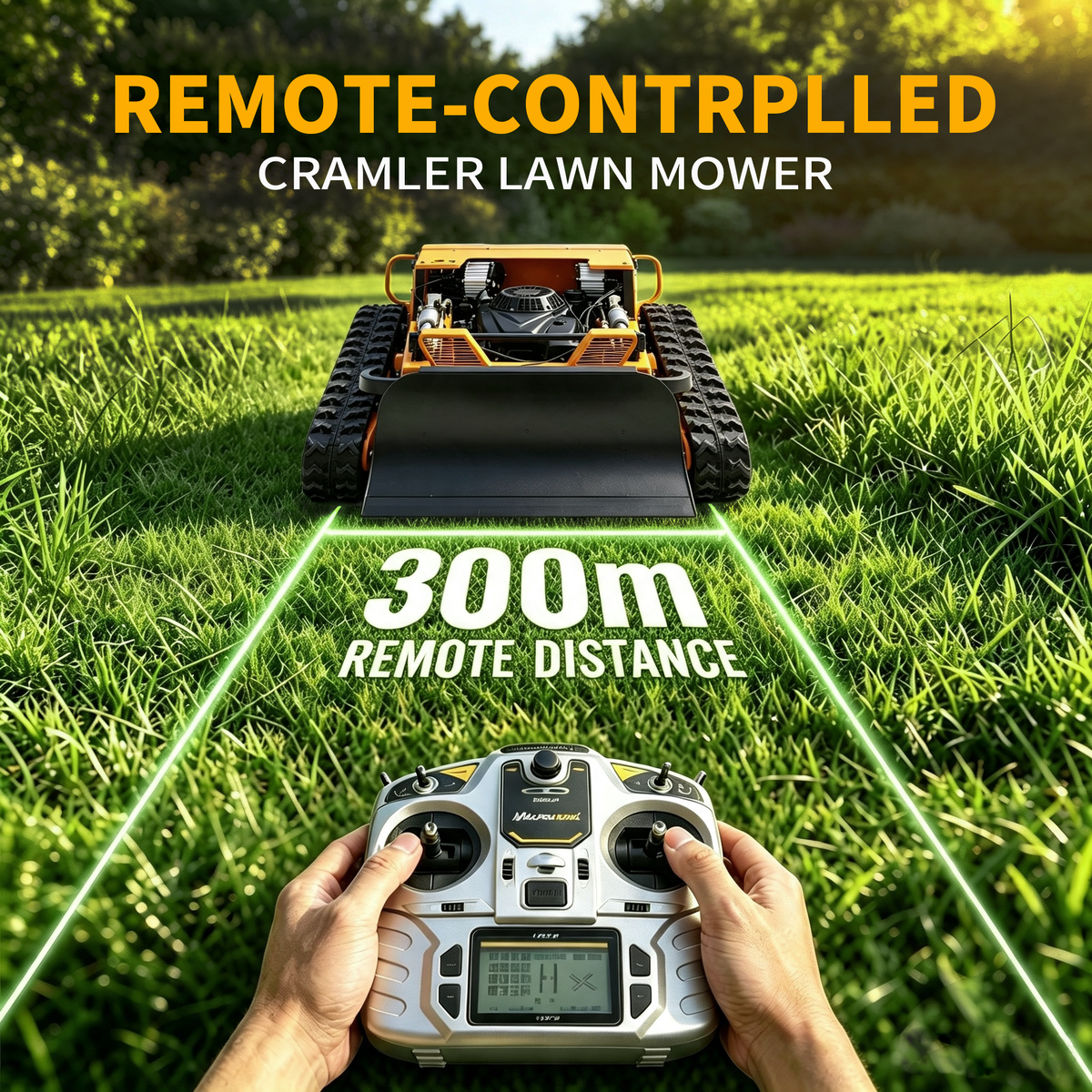 JINYAO JYM550 Remote Control Lawn Mower