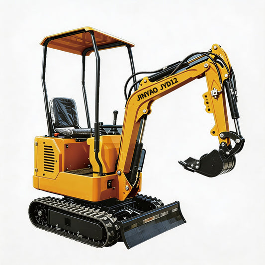 JINYAO JYD12 12HP Gas Mini Excavator with Briggs & Stratton Engine